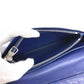 LOUIS VUITTON Long Wallet Purse M81405 leather blue monogram bandana Portefeuille Brazza