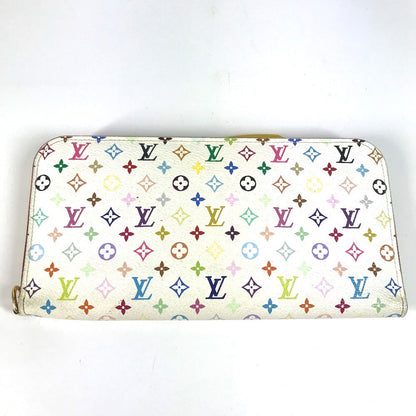 LOUIS VUITTON Long Wallet Purse M93750 Monogram multicolor canvas yellow Monogram multicolor Portefeuille Ansolit