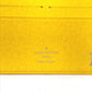 LOUIS VUITTON Long Wallet Purse M93750 Monogram multicolor canvas yellow Monogram multicolor Portefeuille Ansolit
