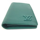 LOUIS VUITTON Long Wallet Purse M82279 leather green LV Aerogram Portefeuille Blaza NM