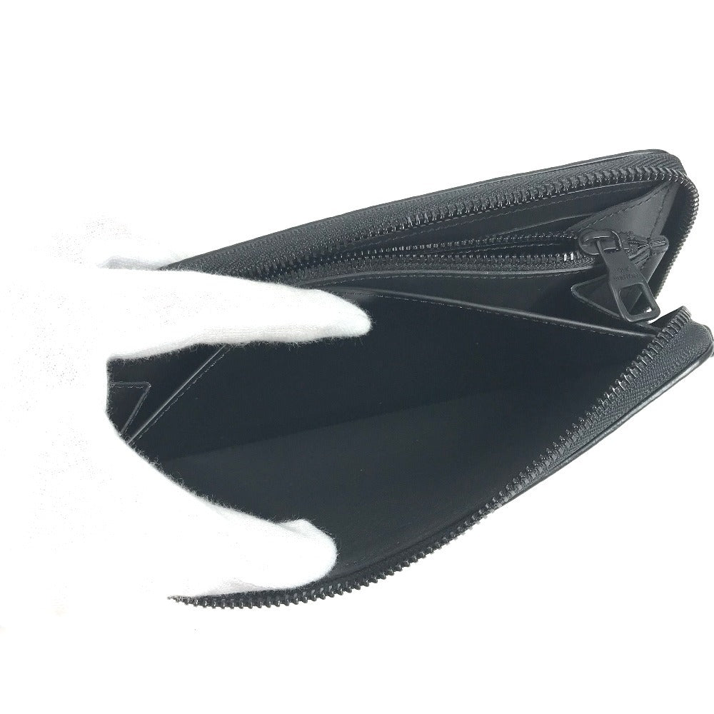 LOUIS VUITTON Long Wallet Purse M11721 Taurillon Clemence Maurice black Taurillon Clemence Monogram Zippy Wallet Horizontal