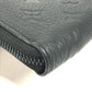 LOUIS VUITTON Long Wallet Purse M11721 Taurillon Clemence Maurice black Taurillon Clemence Monogram Zippy Wallet Horizontal