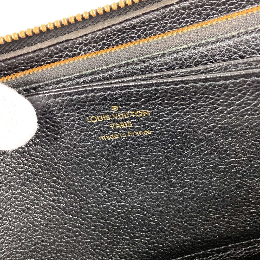 LOUIS VUITTON Long Wallet Purse M61864 Monogram Ann Platt Leather black Monogram Ann Platt Zippy wallet