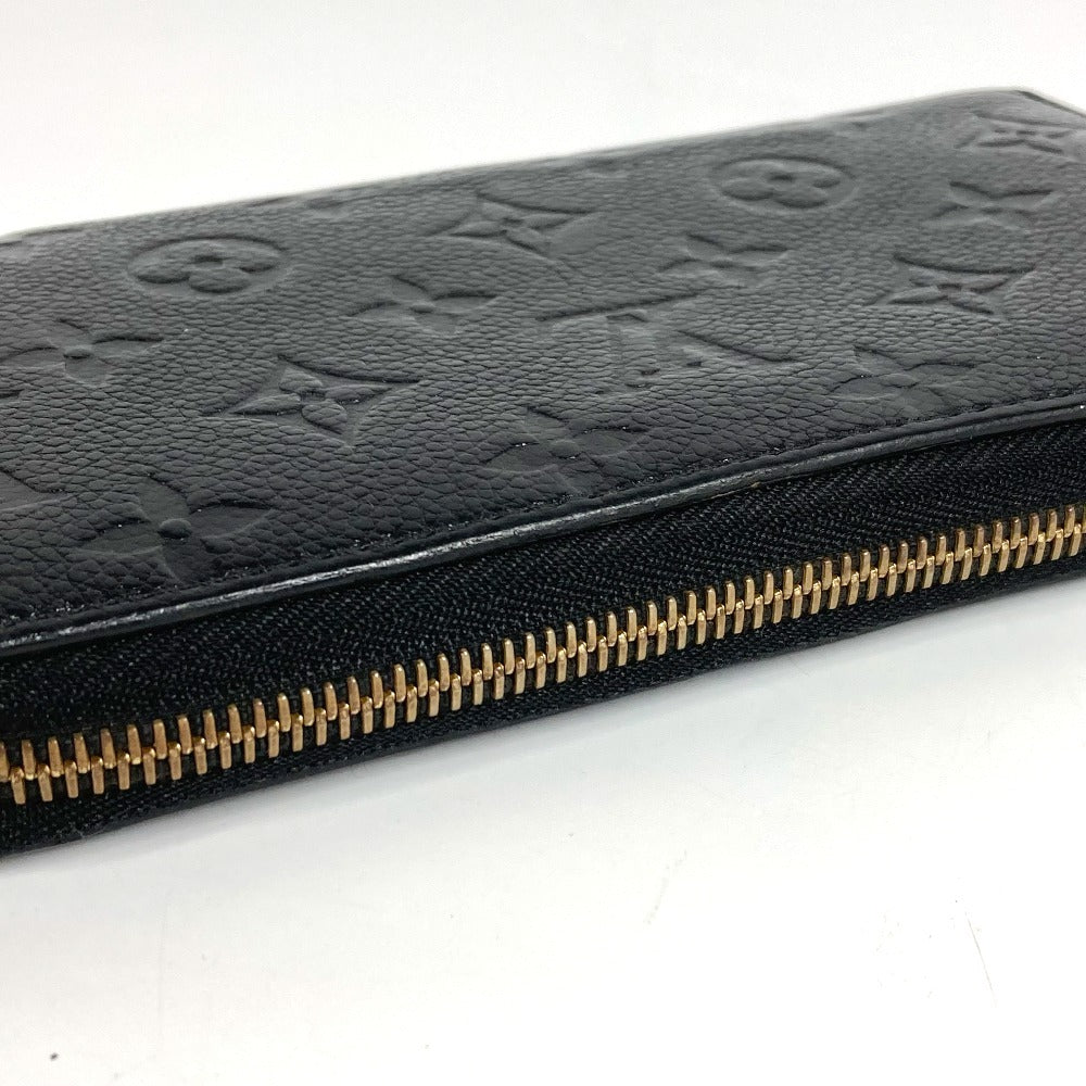 LOUIS VUITTON Long Wallet Purse M61864 Monogram Ann Platt Leather black Monogram Ann Platt Zippy wallet