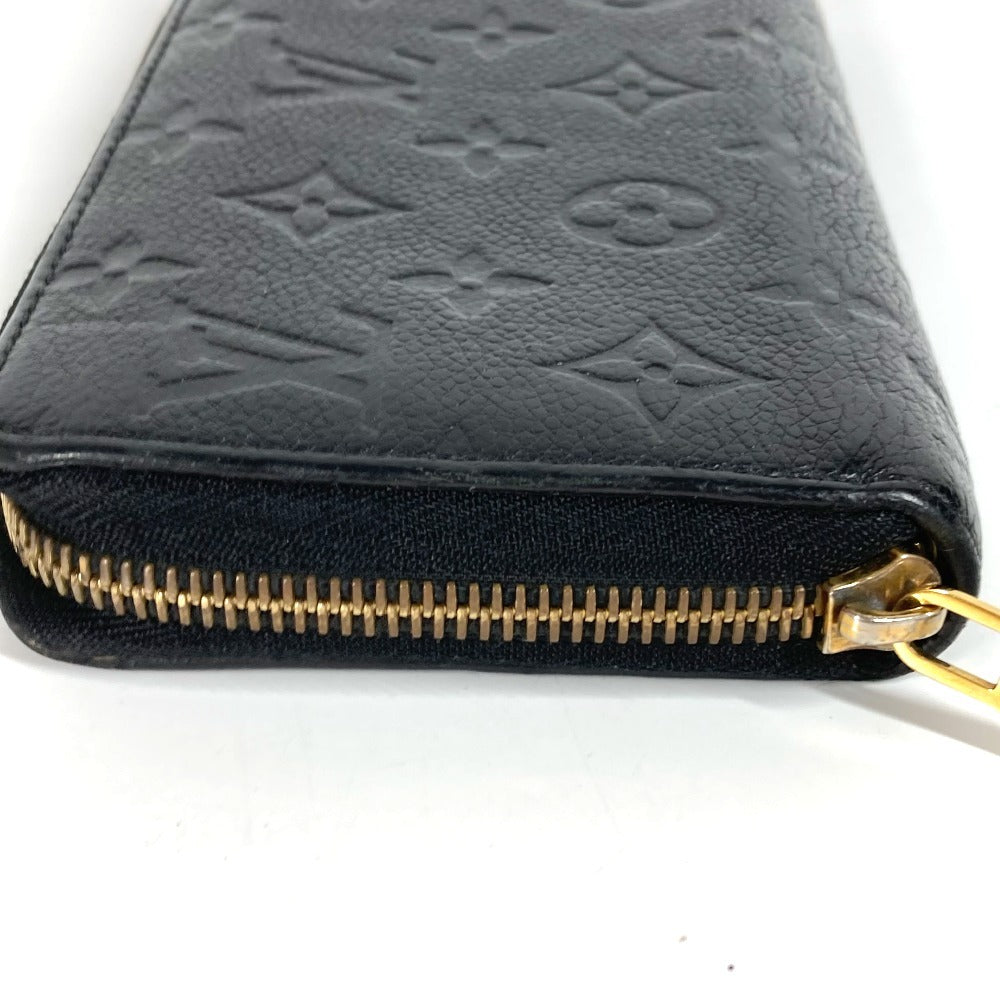 LOUIS VUITTON Long Wallet Purse M61864 Monogram Ann Platt Leather black Monogram Ann Platt Zippy wallet