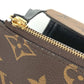 LOUIS VUITTON Trifold wallet M81557 Monogram reverse canvas Brown Monogram reverse Portefeuille Victorine