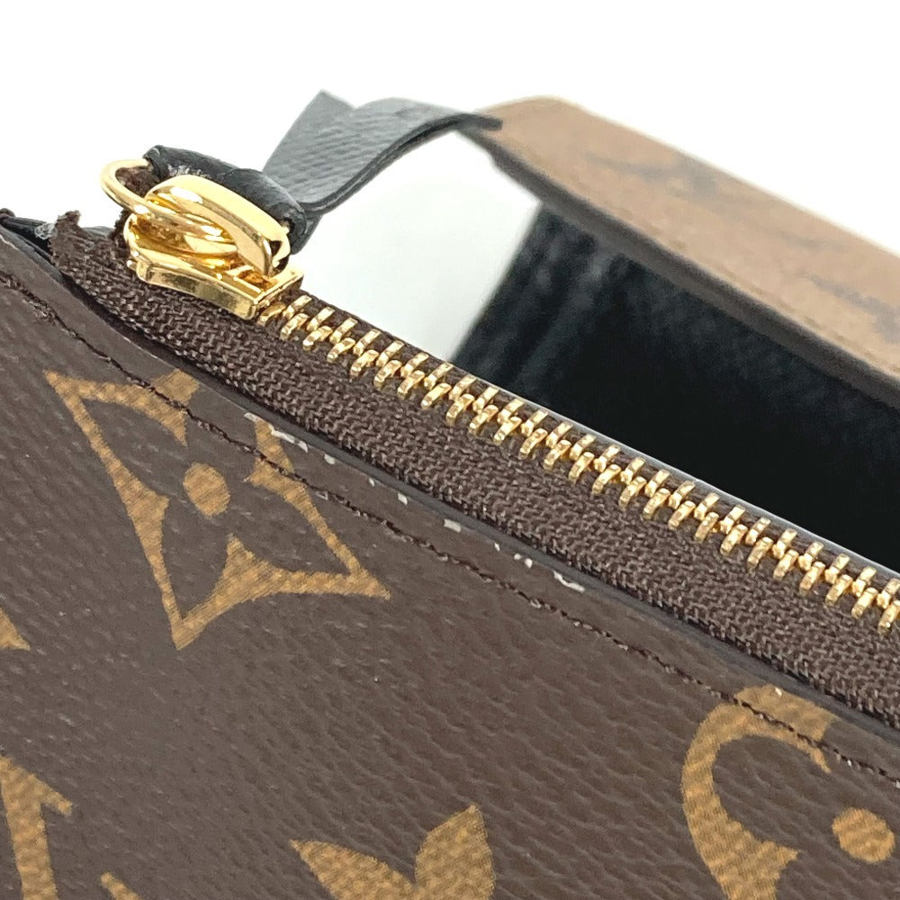 LOUIS VUITTON Trifold wallet M81557 Monogram reverse canvas Brown Monogram reverse Portefeuille Victorine