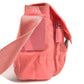 PRADA Shoulder Bag Nylon pink Triangle logo plate