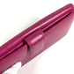 GUCCI Long Wallet Purse 231843 leather Purple pink type Interlocking G studs