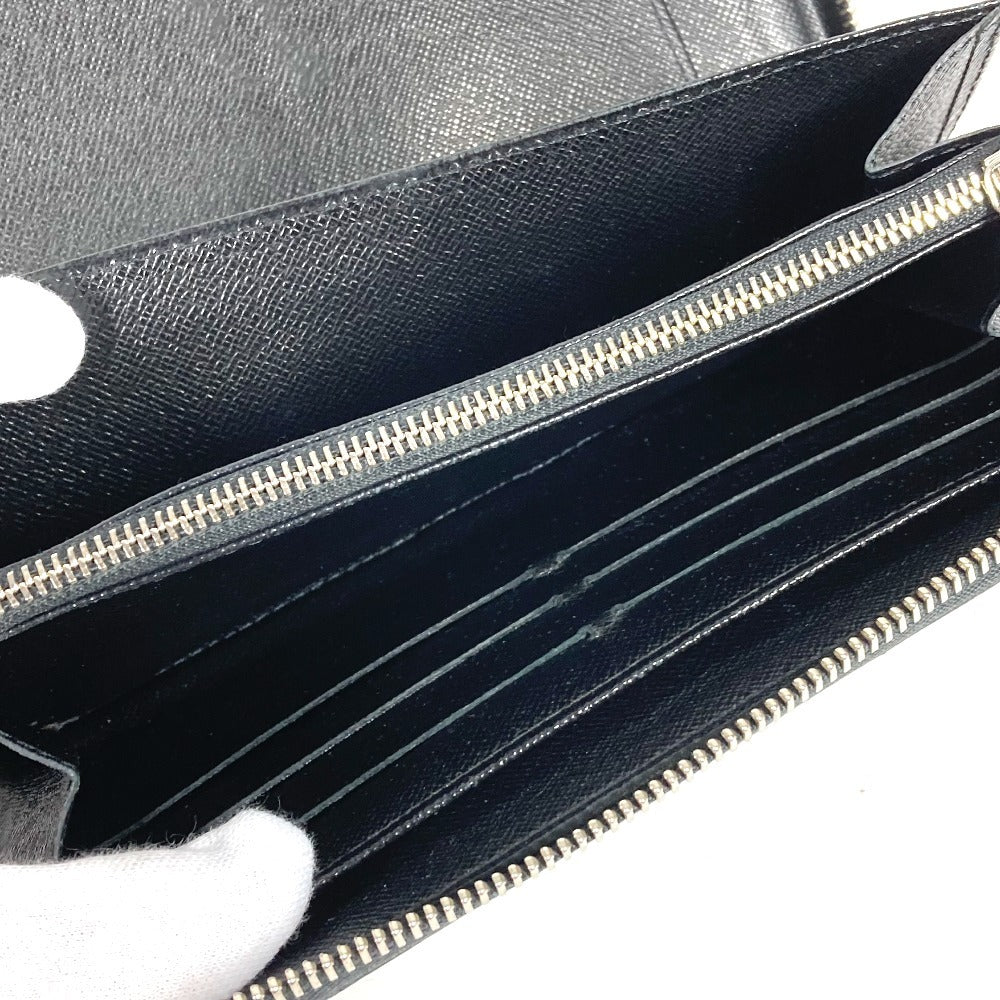 LOUIS VUITTON Long Wallet Purse N60111 Damier Grafitto Canvas black Damier Grafitte Zippy Organizer