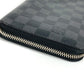 LOUIS VUITTON Long Wallet Purse N60111 Damier Grafitto Canvas black Damier Grafitte Zippy Organizer