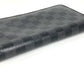 LOUIS VUITTON Long Wallet Purse N60111 Damier Grafitto Canvas black Damier Grafitte Zippy Organizer