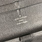 LOUIS VUITTON Long Wallet Purse N60111 Damier Grafitto Canvas black Damier Grafitte Zippy Organizer