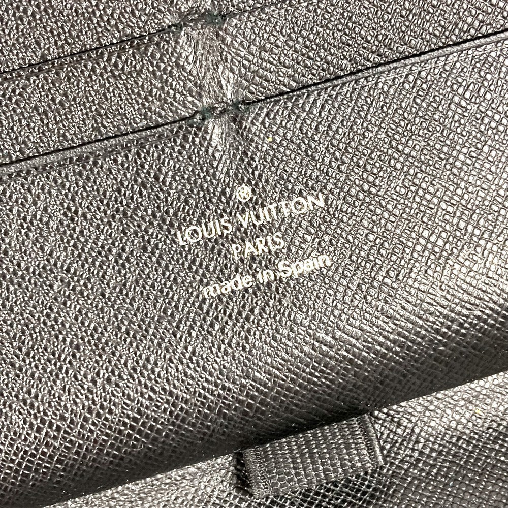 LOUIS VUITTON Long Wallet Purse N60111 Damier Grafitto Canvas black Damier Grafitte Zippy Organizer