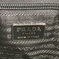 PRADA Shoulder Bag B7470 leather black logo