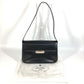 PRADA Shoulder Bag B7470 leather black logo