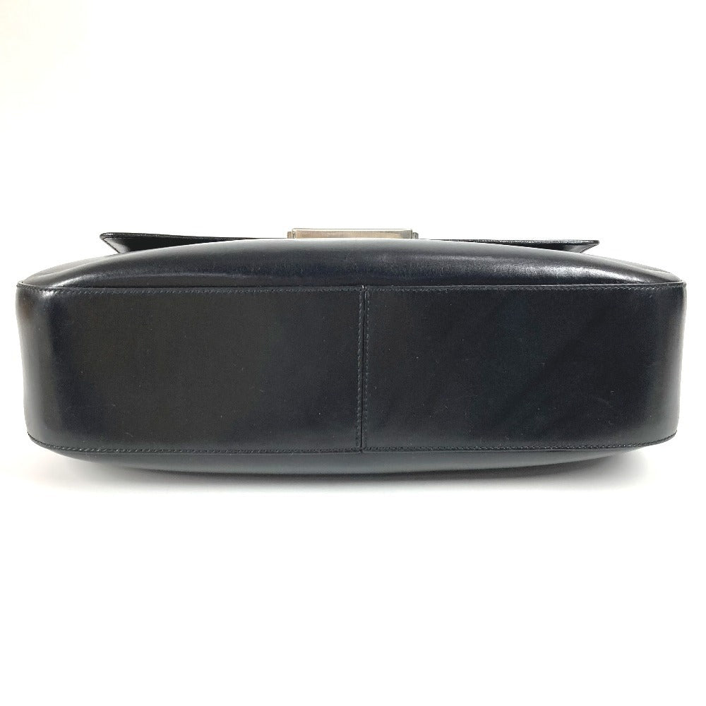 PRADA Shoulder Bag B7470 leather black logo