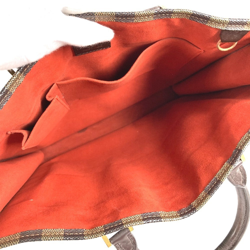 LOUIS VUITTON Tote Bag N51140 Damier canvas Brown Damier Sac Plat