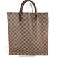 LOUIS VUITTON Tote Bag N51140 Damier canvas Brown Damier Sac Plat