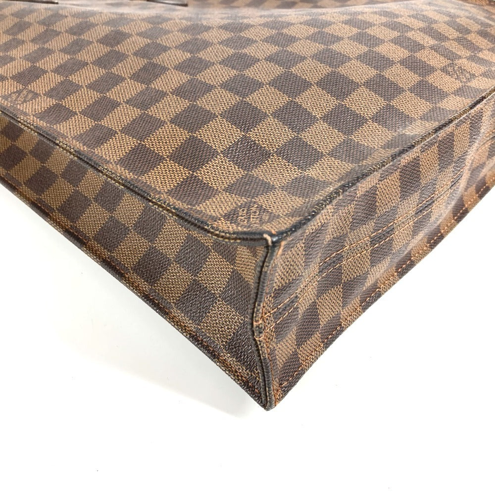 LOUIS VUITTON Tote Bag N51140 Damier canvas Brown Damier Sac Plat