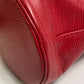 LOUIS VUITTON Shoulder Bag M5899E Epi Leather Red Epi Petit BucketPM Women Used Authentic