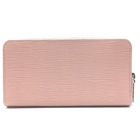 LOUIS VUITTON Long Wallet Purse M61863 Epi Leather Pink type Epi Zippy wallet Women Used Authentic