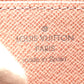 LOUIS VUITTON Long Wallet Purse M61863 Epi Leather Pink type Epi Zippy wallet Women Used Authentic