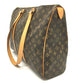 LOUIS VUITTON Shoulder Bag M51115 Monogram canvas Brown Monogram Flannery PM Women Used Authentic