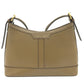 BURBERRY Shoulder Bag leather Brown Inner check one belt Women Used Authentic