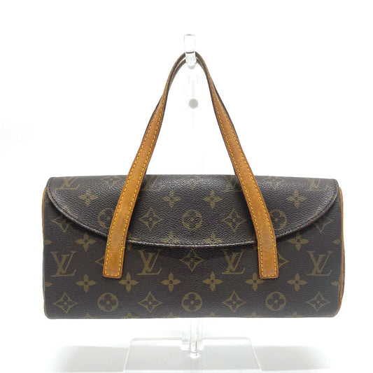 LOUIS VUITTON Handbag M51902 Monogram canvas Brown Monogram Sonatine Women Used Authentic