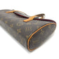 LOUIS VUITTON Handbag M51902 Monogram canvas Brown Monogram Sonatine Women Used Authentic