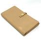 CHANEL Long Wallet Purse A20905 leather beige CC COCO Mark W Hook Wallet  Women Used Authentic