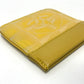 CHANEL Coin case Leather / PVC yellow CC COCO Mark New travel line Women Used Authentic