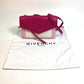 GIVENCHY Shoulder Bag leather Pink x White flap duet Women Used Authentic