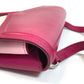 GIVENCHY Shoulder Bag leather Pink x White flap duet Women Used Authentic