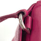 GIVENCHY Shoulder Bag leather Pink x White flap duet Women Used Authentic