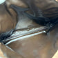 BURBERRY Pouch Canvas / leather beige check