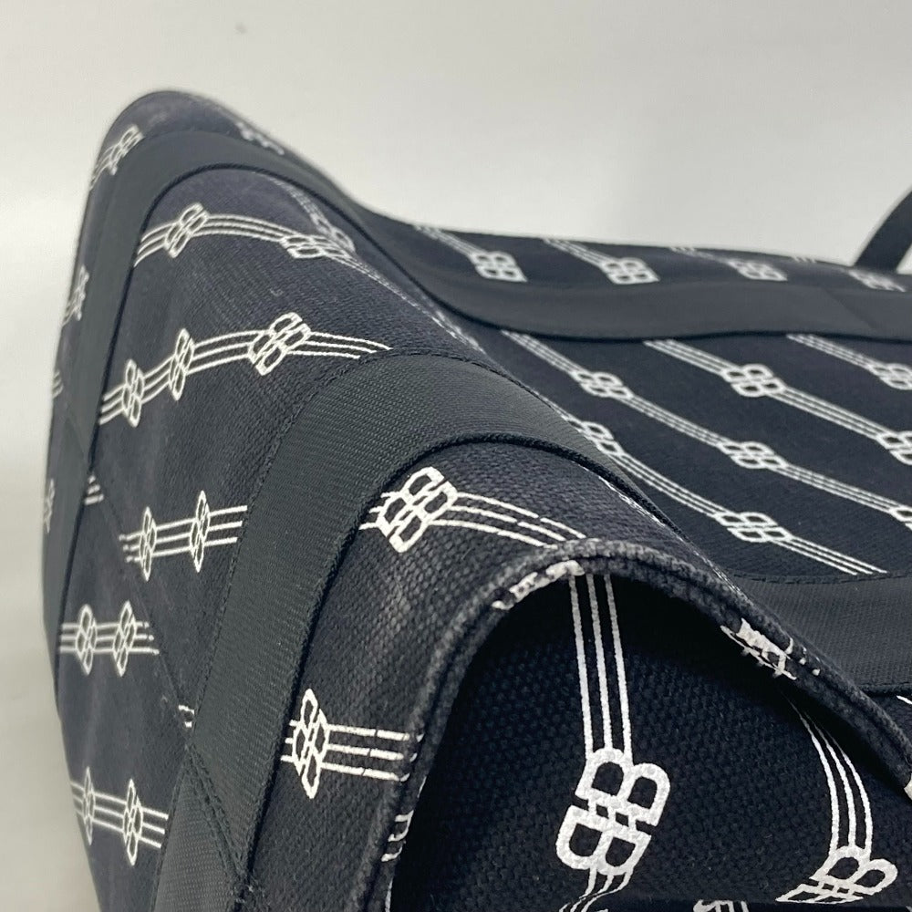 BALENCIAGA Handbag 620884 canvas black BB Trade S Women Used Authentic