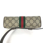 GUCCI Waist bag 517076 GG Supreme Canvas beige Sherry line OPHIDIA OPHIDIA Women Used Authentic
