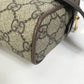 GUCCI Waist bag 517076 GG Supreme Canvas beige Sherry line OPHIDIA OPHIDIA Women Used Authentic