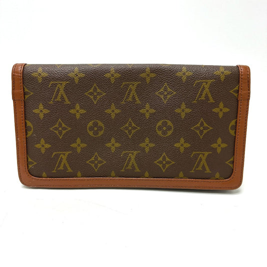 LOUIS VUITTON Clutch bag M51812 Monogram canvas Brown Monogram Pochette Dam PM