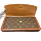 LOUIS VUITTON Clutch bag M51812 Monogram canvas Brown Monogram Pochette Dam PM