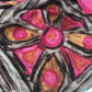 CELINE Shoulder Bag Silk / leather pink Scarf Bag