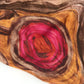 CELINE Shoulder Bag Silk / leather pink Scarf Bag