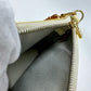 LOUIS VUITTON Shoulder Bag M91333 Monogram Vernis white Monogram Vernis mallory square Women Used Authentic