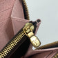LOUIS VUITTON Long Wallet Purse M61298 Monogram canvas pink Monogram Portefeuille Clemence Women Used Authentic
