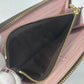 LOUIS VUITTON Long Wallet Purse M61298 Monogram canvas pink Monogram Portefeuille Clemence Women Used Authentic
