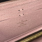 LOUIS VUITTON Long Wallet Purse M61298 Monogram canvas pink Monogram Portefeuille Clemence Women Used Authentic