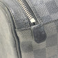 LOUIS VUITTON Pouch N47625 Damier Grafitto Canvas black Damier Grafitte C Cracking pouch mens Used Authentic