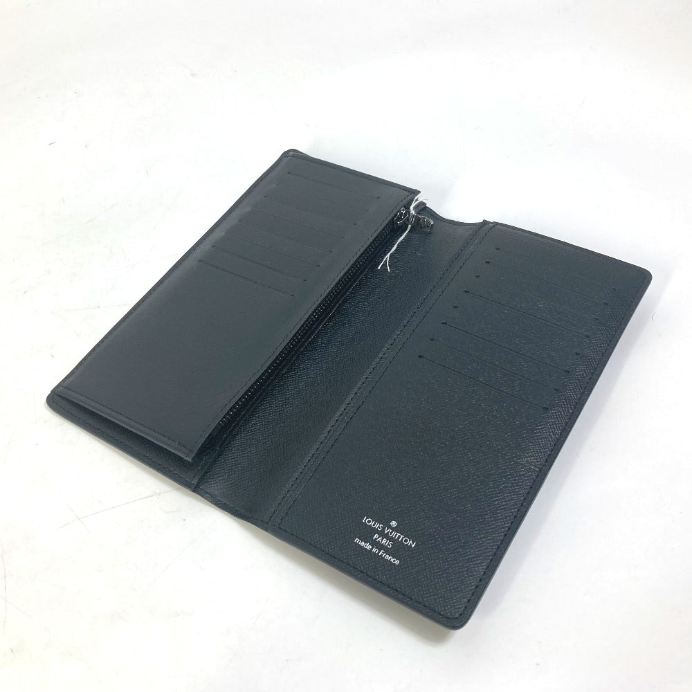 LOUIS VUITTON Long Wallet Purse M61697 Monogram Eclipse Canvas black Monogram Eclipse Portefeuille Blaza mens Used Authentic